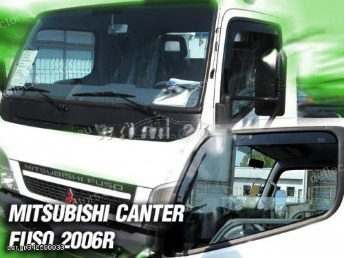 Mitsubishi Canter 2d 2003+ Φιμέ Ανεμοθραύστες Heko Σετ 2τμχ