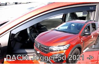 Dacia Jogger 5d 2021+ Φιμέ Ανεμοθραύστες Heko Σετ 2τμχ
