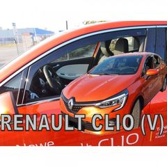 Renault Clio 5d 2019+ Φιμέ Ανεμοθραύστες Heko Σετ 2τμχ (tp)