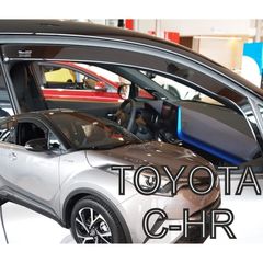 Toyota C-hr 5d 2016+ Φιμέ Ανεμοθραύστες Heko Σετ 2τμχ (tp)