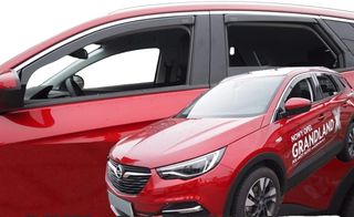 Ανεμοθραύστες Opel Grandland X 5d 2017+ Φιμέ Heko Σετ 2τμχ 25401