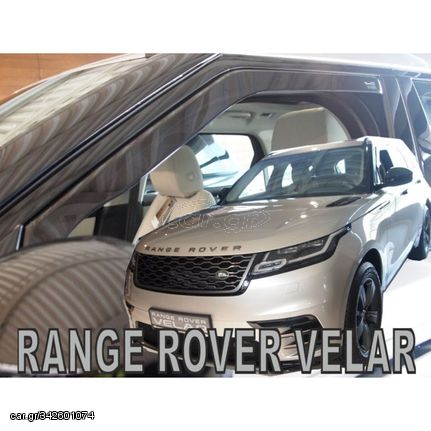 Land Rover Range Rover Velar 5d 2017+ Φιμέ Ανεμοθραύστες Heko Σετ 2τμχ (tp)