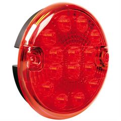 Φως Φορτηγού Πίσω 12/24v 14led Κόκκινο Στρογγυλό 140mm 1τχμ Lampa