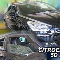 Citroen Ds5 5d 2012+ Φιμέ Ανεμοθραύστες Heko Σετ 2τμχ