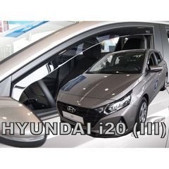 Hyundai I20 5d 2020+ Φιμέ Ανεμοθραύστες Heko Σετ 2τμχ (tp)