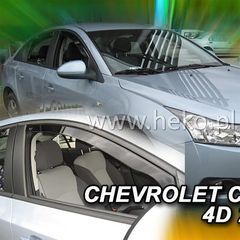 Chevrolet Cruze 4d Sedan 2009+ / 5d Htb 2011+ / 5d Wagon 2012+ Φιμέ Ανεμοθραύστες Heko Σετ 2τμχ