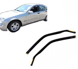 Ανεμοθραύστες Mercedes W203 Class C 4/5d 2000-2007 Φιμέ Heko Σετ 2τμχ 23239
