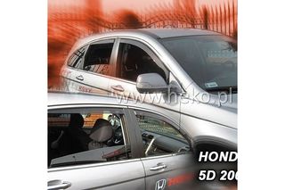 Honda Cr-v 3 5d 02/2007-2012 Φιμέ Ανεμοθραύστες Heko Σετ 2τμχ