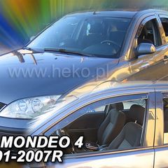 Ford Mondeo Mk3 4d 2001-2007 Φιμέ Ανεμοθραύστες Heko Σετ 2τμχ (tp)