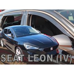 Seat Leon 5d 2020+ Φιμέ Ανεμοθραύστες Heko Σετ 4τμχ για Μπρος-Πίσω Παράθυρα