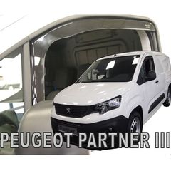 Peugeot Partner Iii 2d / Peugeot Rifter 4d/5d / Citroen Berlingo Iii 4d/5d / Opel Combo E 4d/5d Lov 2018+ Φιμέ Ανεμοθραύστες Heko Σετ 2τμχ
