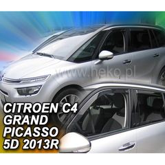 Citroen C4 Grand Picasso Space Tourer Mk2 5d 2013+ Σετ 4τμχ Μπροστινά και Πίσω Παράθυρα Heko