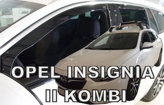 Opel Insignia Ii 5d Combi 2017+ Φιμέ Ανεμοθραύστες Heko Σετ 4τμχ για Μπρος-Πίσω Παράθυρα (tp)