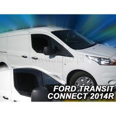 Ανεμοθραύστες για Ford Transit Connect / Tourneo 2 2d/5d 2014+ Φιμέ της Heko Σετ 2τμχ 15299 (tp)