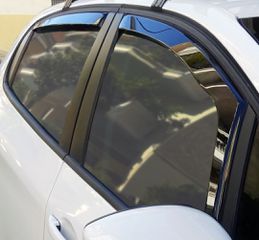 Ford Fiesta 5d 2002+ Φιμέ Ανεμοθραύστες Heko Σετ 4τμχ για Μπρος-Πίσω Παράθυρα (tp)