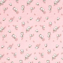 ΠΑΝΑ ΦΑΝΕΛΑ bebe Birds 15 80Χ80 Pink Flannel cotton 100% 1914553608601579 DIMcol