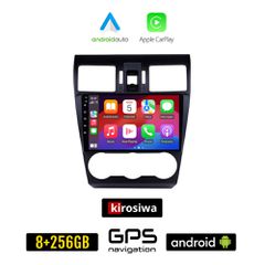KIROSIWA SUBARU IMPREZA (μετά το 2013) Android οθόνη αυτοκίνητου 8GB + 256GB με GPS WI-FI (ηχοσύστημα αφής 9" ιντσών OEM Android Auto Apple Carplay Youtube Playstore MP3 USB Radio Bluetooth Mirrorlink