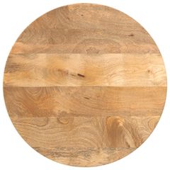 Επιφάνεια Τραπεζιού Στρογγυλή Ø60x3,8 εκ. Μασίφ Ξύλο Μάνγκο 370063