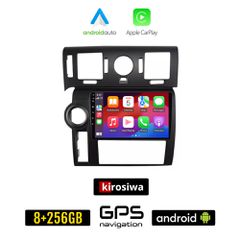 KIROSIWA HUMMER H2 (2008 - 2009) Android οθόνη αυτοκίνητου 8GB + 256GB με GPS WI-FI (ηχοσύστημα αφής 9" ιντσών OEM Android Auto Apple Carplay Youtube Playstore MP3 USB Radio Bluetooth Mirrorlink εργοσ