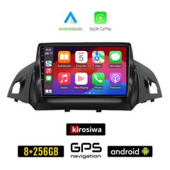 KIROSIWA FORD KUGA (μετά το 2013) Android οθόνη αυτοκίνητου 8GB + 256GB με GPS WI-FI (ηχοσύστημα αφής 9" ιντσών OEM Android Auto Apple Carplay Youtube Playstore MP3 USB Radio Bluetooth Mirrorlink εργο