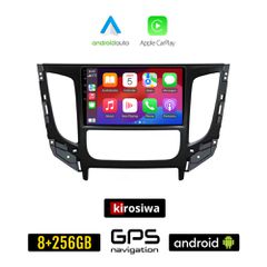 KIROSIWA FIAT FULLBACK μετά το 2016 CLIMA Android οθόνη αυτοκίνητου 8GB + 256GB με GPS WI-FI (ηχοσύστημα αφής 9" ιντσών OEM Android Auto Apple Carplay Youtube Playstore MP3 USB Radio Bluetooth Mirrorl