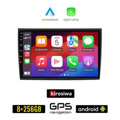 KIROSIWA FIAT BRAVO (μετά το 2007) Android οθόνη αυτοκίνητου 8GB + 256GB με GPS WI-FI (ηχοσύστημα αφής 9" ιντσών OEM Android Auto Apple Carplay Youtube Playstore MP3 USB Radio Bluetooth Mirrorlin