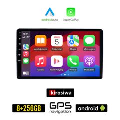 KIROSIWA DACIA DUSTER (2012 - 2019) Android οθόνη αυτοκίνητου 8GB + 256GB με GPS WI-FI (ηχοσύστημα αφής 9" ιντσών OEM Android Auto Apple Carplay Youtube Playstore MP3 USB Radio Bluetooth Mirrorlink ερ