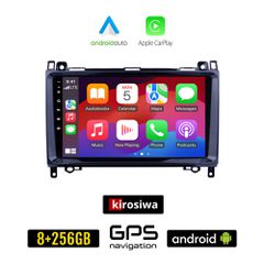 KIROSIWA VOLKSWAGEN CRAFTER (2006 - 2017) VW Android οθόνη αυτοκίνητου 8GB + 256GB με GPS WI-FI (ηχοσύστημα αφής 9" ιντσών OEM Android Auto Apple Carplay Youtube Playstore MP3 USB Radio Bluetooth Mirr