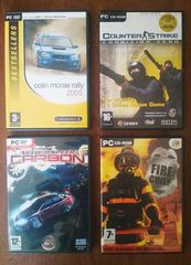 συλλογή pc computer games Colin McRae Rally 2005, Need For Speed Carbon, Counter Strike Condition Zero, FIRE CHIEF