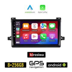 KIROSIWA TOYOTA PRIUS (μετά το 2016) Android οθόνη αυτοκίνητου 8GB + 256GB με GPS WI-FI (ηχοσύστημα αφής 9" ιντσών OEM Android Auto Apple Carplay Youtube Playstore MP3 USB Radio Bluetooth Mirrorlink ε