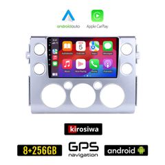 KIROSIWA TOYOTA FJ CRUISER (2007 - 2013) Android οθόνη αυτοκίνητου 8GB + 256GB με GPS WI-FI (ηχοσύστημα αφής 9" ιντσών OEM Android Auto Apple Carplay Youtube Playstore MP3 USB Radio Bluetooth Mirrorli
