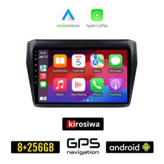 KIROSIWA SUZUKI SWIFT (μετά το 2017) Android οθόνη αυτοκίνητου 8GB + 256GB με GPS WI-FI (ηχοσύστημα αφής 9" ιντσών OEM Android Auto Apple Carplay Youtube Playstore MP3 USB Radio Bluetooth Mirrorlink ε