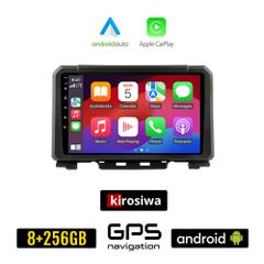 KIROSIWA SUZUKI JIMNY (μετά το 2018) Android οθόνη αυτοκίνητου 8GB + 256GB με GPS WI-FI (ηχοσύστημα αφής 9" ιντσών OEM Android Auto Apple Carplay Youtube Playstore MP3 USB Radio Bluetooth Mirrorlink ε