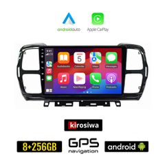 KIROSIWA CITROEN C5 AIRCROSS (2017 - 2021) Android οθόνη αυτοκίνητου 8GB + 256GB με GPS WI-FI (ηχοσύστημα αφής 9" ιντσών Android Auto Apple Carplay Youtube Playstore MP3 USB Radio Bluetooth Mirrorlink