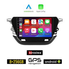 KIROSIWA OPEL CORSA F (μετά το 2021) Android οθόνη αυτοκίνητου 8GB + 256GB με GPS WI-FI (ηχοσύστημα αφής 9" ιντσών Android Auto Apple Carplay Youtube Playstore MP3 USB Radio Bluetooth Mirrorlink