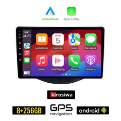 KIROSIWA TOYOTA AYGO (μετά το 2014) Android οθόνη αυτοκίνητου 8GB + 256GB με GPS WI-FI (ηχοσύστημα αφής 9" ιντσών Android Auto Apple Carplay Youtube Playstore MP3 USB Radio Bluetooth Mirrorlink εργοστ