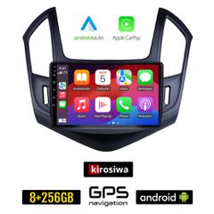 KIROSIWA CHEVROLET CRUZE (2013-2015) Android οθόνη αυτοκίνητου 8GB + 256GB με GPS WI-FI (ηχοσύστημα αφής 9" ιντσών OEM Android Auto Apple Carplay Youtube Playstore MP3 USB Radio Bluetooth Mirrorlink ε