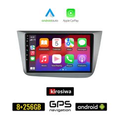 KIROSIWA SEAT ALTEA (2004-2015) Android οθόνη αυτοκίνητου 8GB + 256GB με GPS WI-FI (ηχοσύστημα αφής 9" ιντσών OEM Android Auto Apple Carplay Youtube Playstore MP3 USB Radio Bluetooth Mirrorlink εργοστ