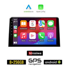 KIROSIWA TOYOTA PROACE CITY (μετά το 2018) Android οθόνη αυτοκίνητου 8GB + 256GB με GPS WI-FI (ηχοσύστημα αφής 10" ιντσών OEM Android Auto Apple Carplay Youtube Playstore MP3 USB Radio Bluetooth Mirro