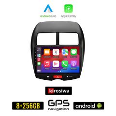 KIROSIWA PEUGEOT 4008 (2012 - 2018) Android οθόνη αυτοκίνητου 8GB + 256GB με GPS WI-FI (ηχοσύστημα αφής 10" ιντσών Android Auto Apple Carplay Youtube Playstore MP3 USB Radio Bluetooth Mirrorlink εργοσ