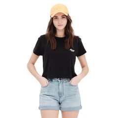 Γυναικείο T-Shirt BASEHIT 221.BW33.76-BLACK - BLACK 221.BW33.76-BLACK