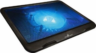 POWERTECH PT-740 Βάση & ψύξη laptop έως 15.6", 125mm fan, LED, μαύρο