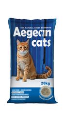 Άμμος Aegean Cats Clumping Χωρίς Άρωμα 20kg