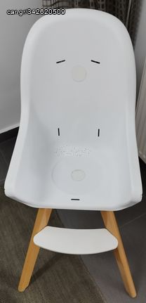 Καρεκλάκι Φαγητού Kinderkraft Tixi με γκρι ύφασμα