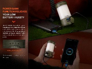 Φακός Fenix CL26R Pro Επαναφορτιζόμενος με USB-thumb-4