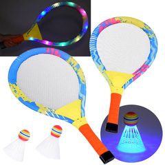 Glowing Badminton Paddles - Light Up the Night and Feel the Magic of the Game SP0779