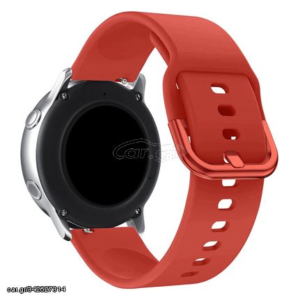 Silicone Strap TYS smart watch band universal 20mm red