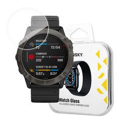 Wozinsky Watch Hybridglas für Garmin Fenix 6X transparent