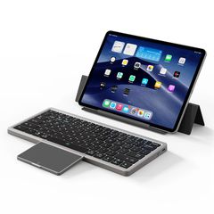 Dux Ducis OK Series wireless Bluetooth keyboard with touchpad - black