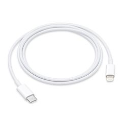 Apple καλώδιο data / φόρτισης USB-C to Lightning Λευκό 1m (MM0A3ZM/A)